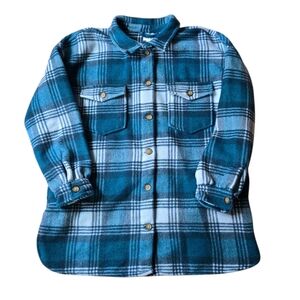 Dip Oversized Plaid Shacket